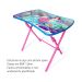 Conjunto de Mesa Infantil e Cadeira Louie Rosa