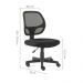 Conjunto de Mesa New Branca com Cadeira de Escritório Secretária Giratória Oxford Preta