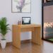 Conjunto de Mesa Office Mel com Cadeira de Escritório Diretor Giratória Charles Preta