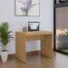 Conjunto de Mesa Office Mel com Cadeira de Escritório Diretor Giratória Vancouver Preta