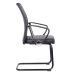 Conjunto de Mesa Office Snow com Cadeira de Escritório Interlocutor Fixa Oslo Preta