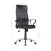 Conjunto de Mesa Office com Cadeira de Escritório Diretor Giratória Vancouver Preta