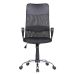 Conjunto de Mesa Office com Cadeira de Escritório Diretor Giratória Vancouver Preta