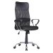 Conjunto de Mesa Office com Cadeira de Escritório Diretor Giratória Vancouver Preta