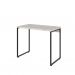 Conjunto de Mesa Studio Bege com Cadeira de Escritório Secretária Giratória New Java Preta