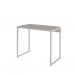 Conjunto de Mesa Studio Snow com Cadeira de Escritório Diretor Giratória Antonella Branca