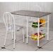 Conjunto de Mesa com 2 Cadeiras Alice Iguatemi Branco