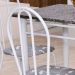 Conjunto de Mesa com 4 Cadeiras Monique Branco