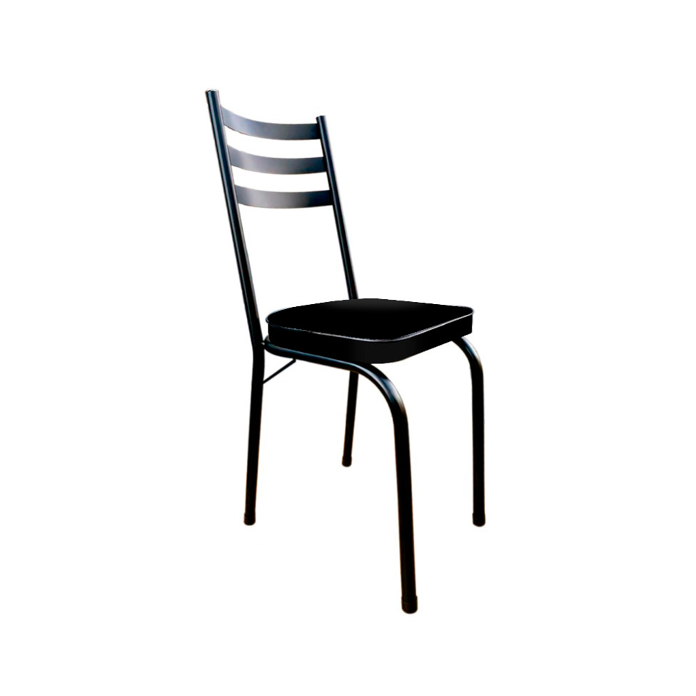 Conjunto de Mesa de Cozinha com 4 Lugares Malva I Preto