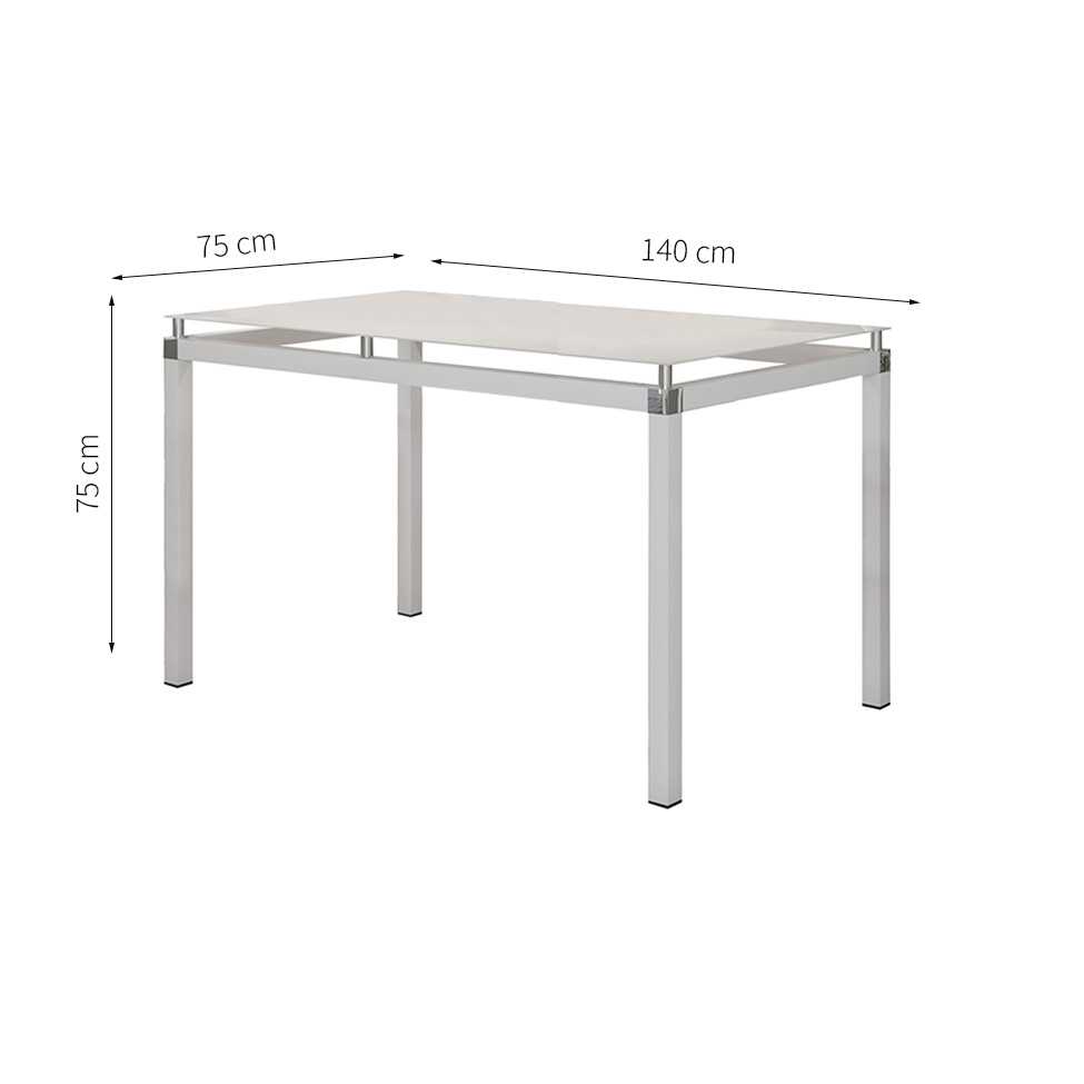Conjunto de Mesa de Cozinha com 6 Lugares Malva Cinza