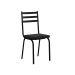 Conjunto de Mesa de Cozinha com 6 Lugares Malva Preto
