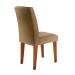 Conjunto de Mesa de Jantar Berlim I com Tampo de Vidro Off White e 4 Cadeiras Grécia Linho Turim