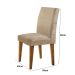 Conjunto de Mesa de Jantar Berlim III com Vidro 4 Cadeiras Grécia Suede Chocolate e Off White