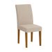 Conjunto de Mesa de Jantar Luna com Tampo Off White e 4 Cadeiras Grécia Veludo Creme e Imbuia