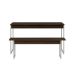 Conjunto de Mesa de Jantar Retangular com 1 Banco Studio Nogal e Branco