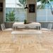 Conjunto de Mesa de Jantar Retangular com 1 Banco Studio Snow e Branco