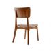 Conjunto de Mesa de Jantar Retangular com Tampo Madeira Grazzia e 8 Cadeiras Parma Linho Bege e Imbuia