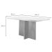 Conjunto de Mesa de Jantar Retangular com Tampo de Vidro Ane e 4 Cadeiras Bélgica Veludo Grafite e Imbuia