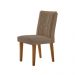 Conjunto de Mesa de Jantar Retangular com Tampo de Vidro Off White Berlim e 4 Cadeiras Alegra Veludo Capuccino e Imbuia
