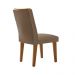 Conjunto de Mesa de Jantar Retangular com Tampo de Vidro Off White Berlim e 4 Cadeiras Alegra Veludo Capuccino e Imbuia
