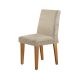Conjunto de Mesa de Jantar com Tampo de Vidro Off White Luna e 6 Cadeiras Grécia Suede Amassado Chocolate e Imbuia
