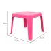 Conjunto de Mesa de Plástico com 4 Cadeiras Infantil Happy Rosa