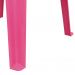 Conjunto de Mesa de Plástico com 4 Cadeiras Infantil Happy Rosa