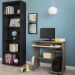 Conjunto de Mesa para Computador Cem com Estante Multy Pinho e Preto