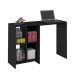 Conjunto de Mesa para Notebook Moon, Estante Grid e Mesa Lateral Olívia Preto