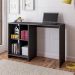 Conjunto de Mesa para Notebook Moon, Estante Grid e Mesa Lateral Olívia Preto