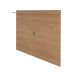 Conjunto de Painel para TV até 75 Polegadas Slim com Rack Charlotte 2 PT Carvalho e Off White