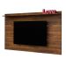 Conjunto de Rack Charlotte 2 PT com Painel para TV até 42 polegadas Slim Pinho e Off White
