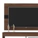Conjunto de Rack com Painel para TV até 47 Polegadas Cross e Mesa de Centro Saara Amêndoa e Preto