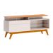 Conjunto de Rack com Painel para TV até 50 polegadas Classic Nature e Off White