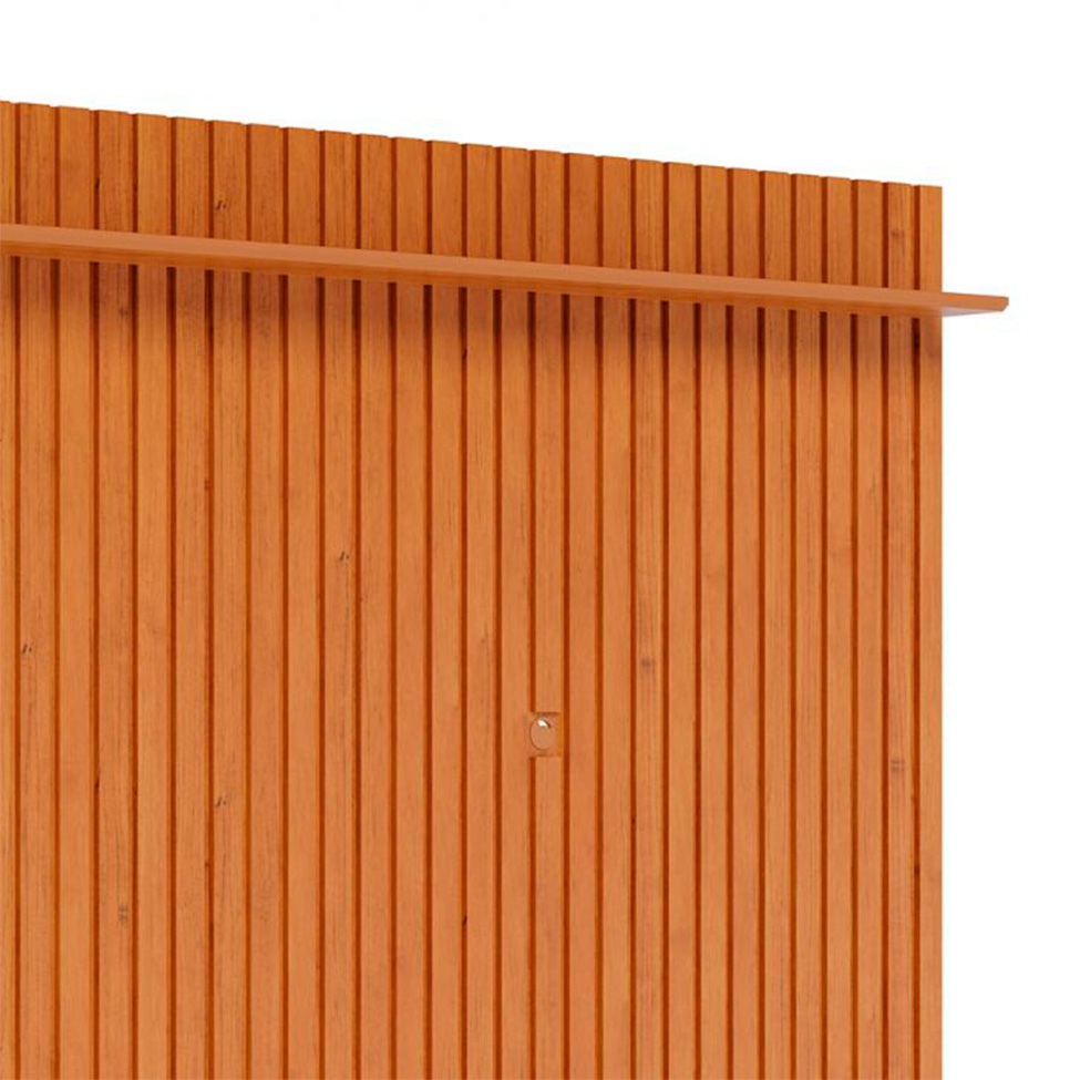 Conjunto de Rack com Painel para TV até 70 polegadas e Mesas de Centro Classic II Nature e Off White