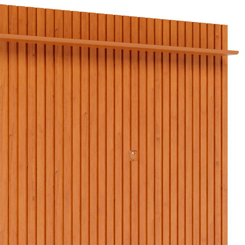 Conjunto de Rack com Painel para TV até 75 polegadas e Mesas de Centro Classic II Nature e Off White