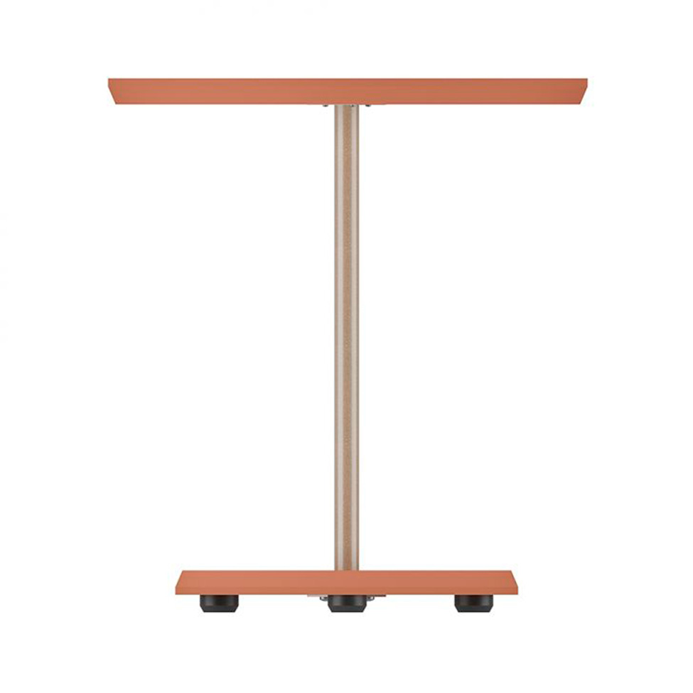 Conjunto de Sala de Estar Nature com Rack para TV até 65 polegadas, Buffet 1 PT 2 GV e Mesa Lateral Carvalho e Terracota