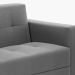 Conjunto de Sofá 2 e 3 Lugares Vitrola Suede Cinza