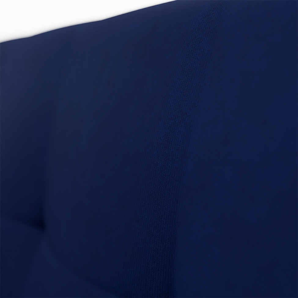 Conjunto de Sofá 3 Lugares com 1 Poltrona Vitrola Suede Azul