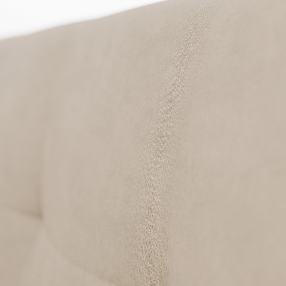 Conjunto de Sofá 3 Lugares com 1 Poltrona Vitrola Suede Bege