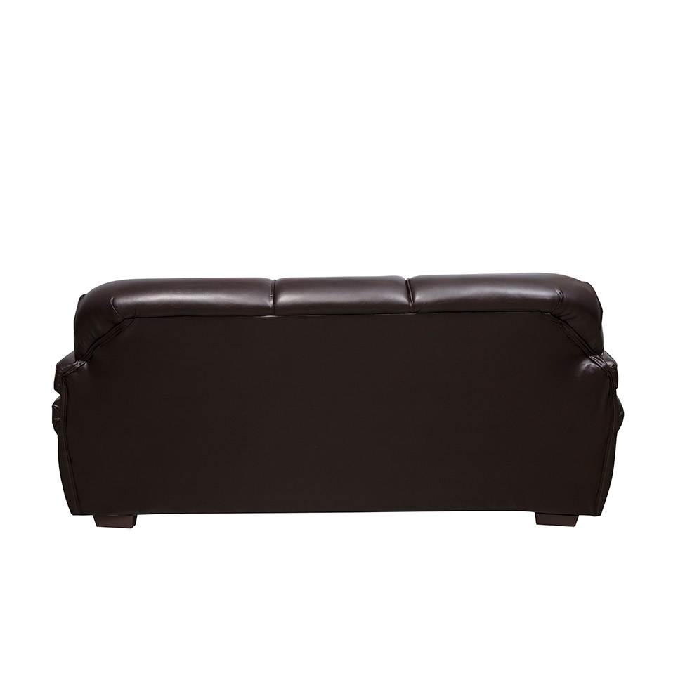 Conjunto de Sofás 2 e 3 Lugares Lisboa Marrom