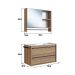 Conjunto para Banheiro com Cuba Sebastian 2 PT 1 GV Mel