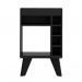 Conjunto para Sala de Estar Liberty com Rack para TV até 65 Polegadas, Mesa de Centro e Bar Preto