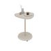 Conjunto para Sala de Estar Lumina com Rack, Mesa de Centro e Mesa Lateral Off White e Pinho