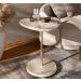 Conjunto para Sala de Estar Lumina com Rack, Mesa de Centro e Mesa Lateral Off White e Pinho