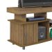 Conjunto para Sala de Estar Royal com Rack, Mesa de Centro e Mesa Lateral Pinho e Off White