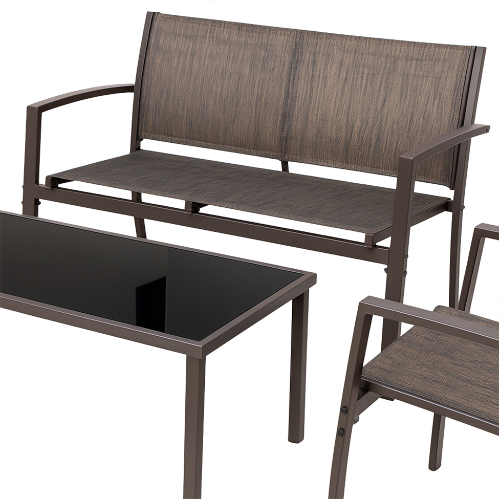 Conjunto para Terraço Relax Cinza