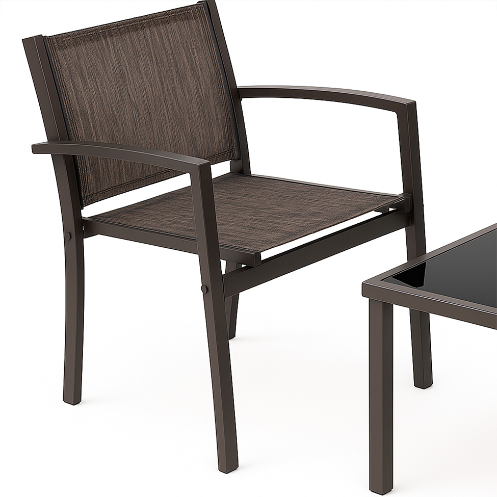 Conjunto para Terraço Relax Cinza