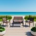 Conjunto para Terraço Relax Cinza