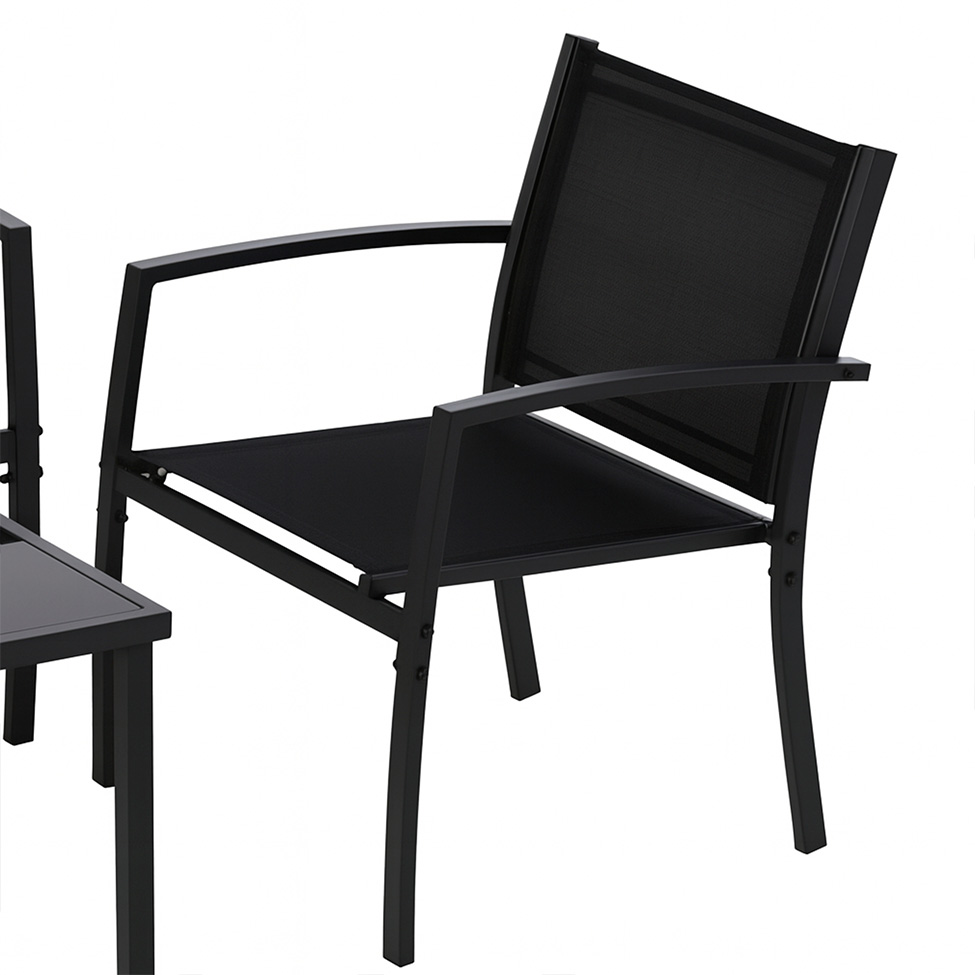 Conjunto para Terraço Relax Preto